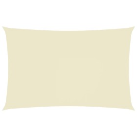 Rectangular cream-colored Oxford fabric sail shade 4x7 m by vidaXL, Umbrellas - Ref: Foro24-135218, Price: 80,49 €, Discount: %