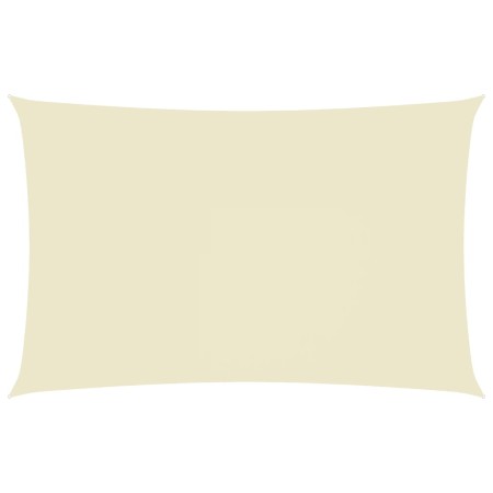 Rectangular cream-colored Oxford fabric sail shade 4x7 m by vidaXL, Umbrellas - Ref: Foro24-135218, Price: 80,53 €, Discount: %