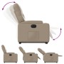 Electric lift chair in artificial leather, cappuccino color. by , Armchairs - Ref: Foro24-3204792, Price: 318,64 €, Discount: %