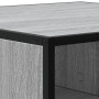 Graue Sonoma Holz- und Metall-Couchtisch 60,5x60,5x30 cm von , Couchtisch - Ref: Foro24-848767, Preis: 55,50 €, Rabatt: %