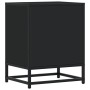 Mesita de noche madera ingeniería negro 40x31x50 cm de , Mesitas de noche - Ref: Foro24-848674, Precio: 57,40 €, Descuento: %