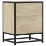 Mesita de noche madera de ingeniería roble Sonoma 40x31x50 cm de , Mesitas de noche - Ref: Foro24-848676, Precio: 55,68 €, De...