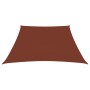 Toldo de vela trapezoidal tela oxford terracota 3/4x3 m de vidaXL, Sombrillas - Ref: Foro24-135407, Precio: 29,99 €, Descuent...