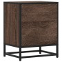 Mesitas noche 2 uds madera ingeniería marrón roble 40x31x50 cm de , Mesitas de noche - Ref: Foro24-848683, Precio: 105,08 €, ...