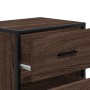 Bedside tables 2 units engineered wood brown oak 40x31x50 cm by , Nightstands - Ref: Foro24-848683, Price: 105,08 €, Discount: %