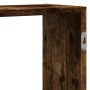 Engineered smoked oak wood wall shelf 159x18x65cm by , Shelves and shelves - Ref: Foro24-853213, Price: 60,73 €, Discount: %