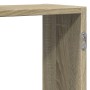 Engineered oak Sonoma wall shelf 159x18x65 cm by , Shelves and shelves - Ref: Foro24-853211, Price: 60,73 €, Discount: %