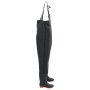 Vadeador de pecho con botas negro talla 43 de , Vadeadores para caza y para pesca - Ref: Foro24-4016986, Precio: 33,13 €, Des...