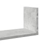 Wall shelves 3 units engineered wood gray concrete 80x18x18cm by , Shelves and shelves - Ref: Foro24-853293, Price: 32,28 €, ...