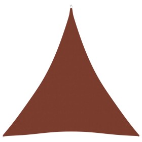 Terracotta Oxford fabric triangular sail awning 4.5x4.5x4.5 m by vidaXL, Umbrellas - Ref: Foro24-135398, Price: 40,73 €, Disc...