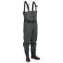 Chest waders with boots and dark green belt size 38 by , Waders for hunting and fishing - Ref: Foro24-4016990, Price: 37,46 €...