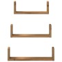 Wall shelf 3 units engineered wood handmade oak by , Shelves and shelves - Ref: Foro24-853316, Price: 17,75 €, Discount: %