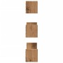 Wall shelf 3 units engineered wood handmade oak by , Shelves and shelves - Ref: Foro24-853316, Price: 17,75 €, Discount: %