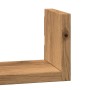 Wall shelf 3 units engineered wood handmade oak by , Shelves and shelves - Ref: Foro24-853316, Price: 17,75 €, Discount: %