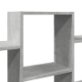 Wandregal aus grauem Beton-Ingenieurholz 159x18x66cm von , Regale und Regale - Ref: Foro24-853302, Preis: 47,93 €, Rabatt: %