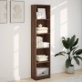 Engineered wood brown oak bookshelf 40x24x176 cm | Foro24|Onlineshop| Casa, Jardín y Más Foro24.es