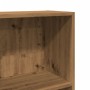 Handcrafted engineered wood oak bookshelf 60x24x143 cm by , Bookcases and shelves - Ref: Foro24-857820, Price: 61,55 €, Disco...