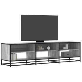 Mueble de TV madera de ingeniería gris Sonoma