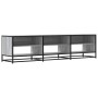 TV stand made of Sonoma gray engineered wood 180x40x46 cm by , TV Furniture - Ref: Foro24-3300808, Price: 135,75 €, Discount: %