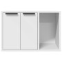 Mueble arenero para gatos madera ingeniería blanco 60x40x40 cm de , Mobiliario para gatos - Ref: Foro24-857724, Precio: 63,38...