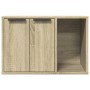 Mueble arenero para gatos madera roble Sonoma 60x40x40 cm de , Mobiliario para gatos - Ref: Foro24-857726, Precio: 60,94 €, D...