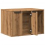 Mueble arenero para gatos madera ingeniería artisian 60x40x40cm de , Mobiliario para gatos - Ref: Foro24-857732, Precio: 57,7...