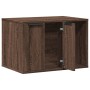 Mueble arenero para gatos madera ingeniería marrón 60x40x40 cm de , Mobiliario para gatos - Ref: Foro24-857730, Precio: 59,35...