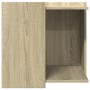 Cat litter box furniture made of Sonoma oak wood 53x53x51 cm by , Cat furniture - Ref: Foro24-857753, Price: 54,32 €, Discoun...