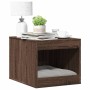 Cat litter box furniture made of brown oak wood, 47x59x42 cm. by , Cat furniture - Ref: Foro24-857766, Price: 51,93 €, Discou...