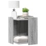 Cat litter box furniture in Sonoma gray wood 42x42x51 cm by , Cat furniture - Ref: Foro24-857747, Price: 43,33 €, Discount: %