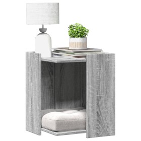 Cat litter box furniture in Sonoma gray wood 42x42x51 cm by , Cat furniture - Ref: Foro24-857747, Price: 39,57 €, Discount: %