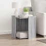 Cat litter box furniture in Sonoma gray wood 42x42x51 cm by , Cat furniture - Ref: Foro24-857747, Price: 43,33 €, Discount: %