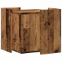 Mueble arenero de gatos madera ingeniería envejecida 53x53x51cm de , Mobiliario para gatos - Ref: Foro24-857758, Precio: 54,3...