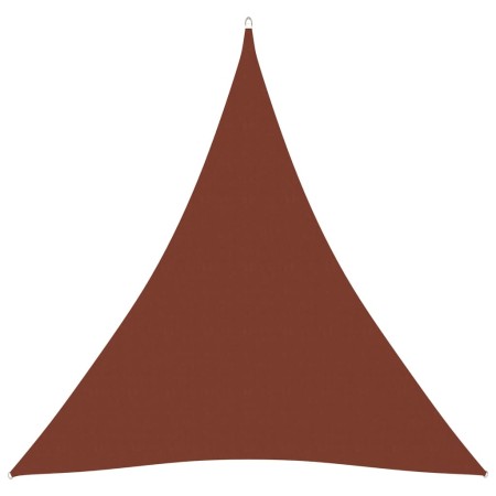 Terracotta Oxford fabric triangular sail awning 4x4x4 m by vidaXL, Umbrellas - Ref: Foro24-135396, Price: 33,47 €, Discount: %