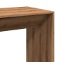 High bar table made of engineered oak wood, artisan design, measuring 102x50x103.5 cm. by , Kitchen and dining tables - Ref: ...