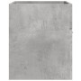 Armario para lavabo contrachapada gris hormigón 80x38,5x46 cm de , Muebles de baño - Ref: Foro24-856210, Precio: 47,63 €, Des...