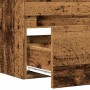 Wall-mounted bathroom cabinet in aged engineered wood, 80x38.5x45cm by , Bathroom furniture - Ref: Foro24-856246, Price: 67,1...