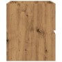 Engineered oak wood artisan vanity unit 90x38.5x45 cm by , Bathroom furniture - Ref: Foro24-856250, Price: 71,24 €, Discount: %