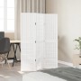 Three-panel solid Paulownia wood room divider screen in white. by , Room dividers - Ref: Foro24-358781, Price: 79,53 €, Disco...