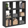 Librería divisora madera de ingeniería negra 102x29x103,5 cm de , Librerías y estanterías - Ref: Foro24-858040, Precio: 93,73...