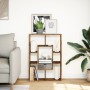 Engineered wood bookshelf in aged color, 63x20x90 cm. by , Bookcases and shelves - Ref: Foro24-858145, Price: 52,34 €, Discou...