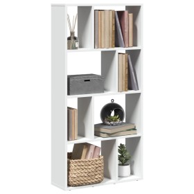 Estantería de madera de ingeniería blanca 60x20x120 cm de , Librerías y estanterías - Ref: Foro24-858147, Precio: 61,41 €, De...