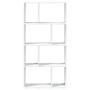 Weißes Regal aus Holzwerkstoff 60x20x120 cm von , Bücherregale und Regale - Ref: Foro24-858147, Preis: 61,32 €, Rabatt: %