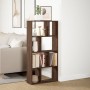 Engineered wood brown oak bookshelf 60x20x120 cm by , Bookcases and shelves - Ref: Foro24-858153, Price: 66,80 €, Discount: %