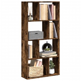 Engineered wood smoked oak shelving