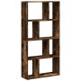 Engineered wood smoked oak bookshelf 60x20x120 cm by , Bookcases and shelves - Ref: Foro24-858151, Price: 59,79 €, Discount: %