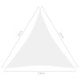 Toldo de vela triangular tela Oxford blanco 3,6x3,6x3,6 m de vidaXL, Sombrillas - Ref: Foro24-135281, Precio: 30,06 €, Descue...