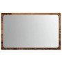 Bathroom mirror with LED light, aged wood, 60x8.5x38 cm by , bathroom vanities - Ref: Foro24-856265, Price: 54,70 €, Discount: %