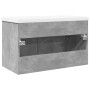 Mueble de baño con lavabo integrado gris hormigón de , Muebles de baño - Ref: Foro24-3324859, Precio: 193,49 €, Descuento: %