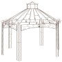 Ancient brown garden pergola 558x350x408 cm iron by , Tents and gazebos - Ref: Foro24-314001, Price: 965,35 €, Discount: %